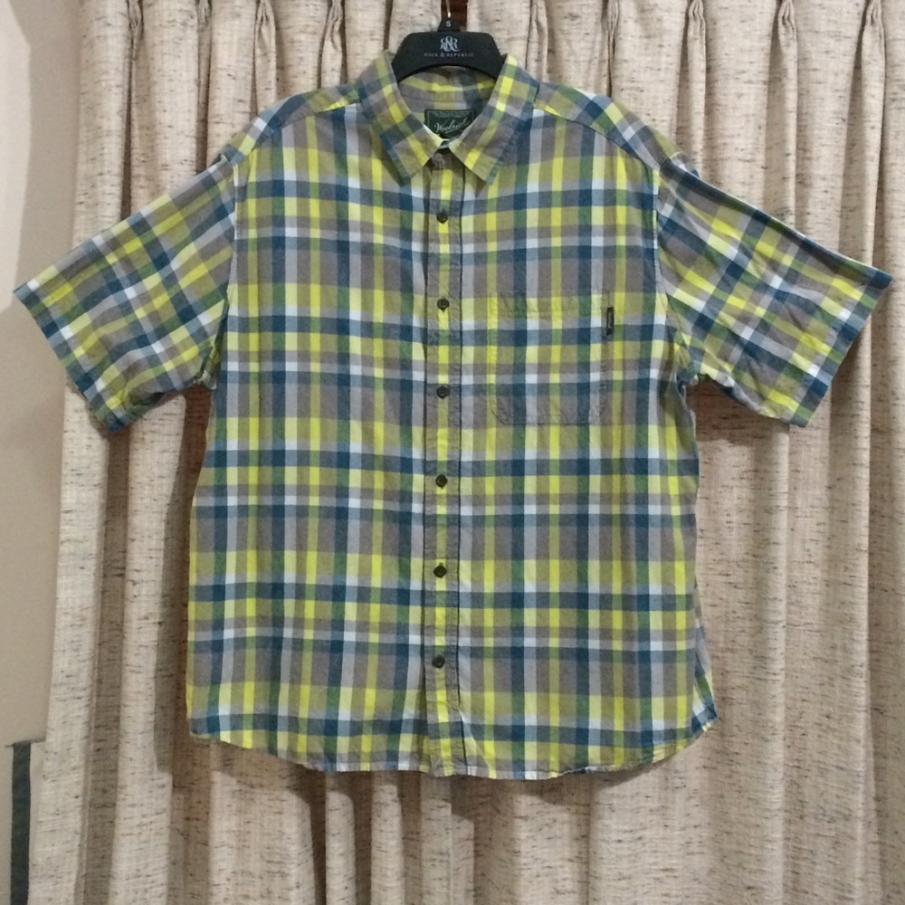 Woolrich Plaid Short Sleeve Shirt